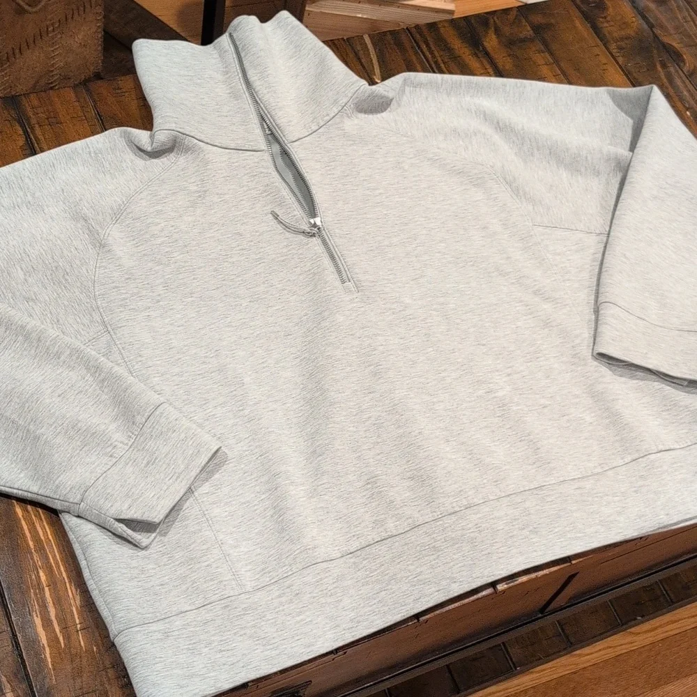 Spanx Air Essentials Half Zip Pullover - Picture 2 of 6